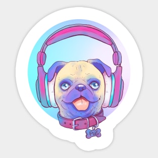 I'm a pug Sticker